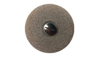 ATTRITOR - Mounted Diamond Disc Full Face Double Side 0.20mm thickness x 22mm Diameter AM22D20