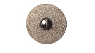 ATTRITOR - Mounted Diamond Disc Full Face Double Side 0.3mm thickness x 22mm Diameter Am22D30