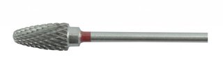 84-TF  Cone Diamond Cut Fine RED Tungsten Carbide Burs- HP 3/32 Shank - #R274-60
