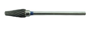47-T  Small Cone - Diamond Cut Medium BLUE Tungsten Carbide Burs HP 3/32 Shank -#B194-50