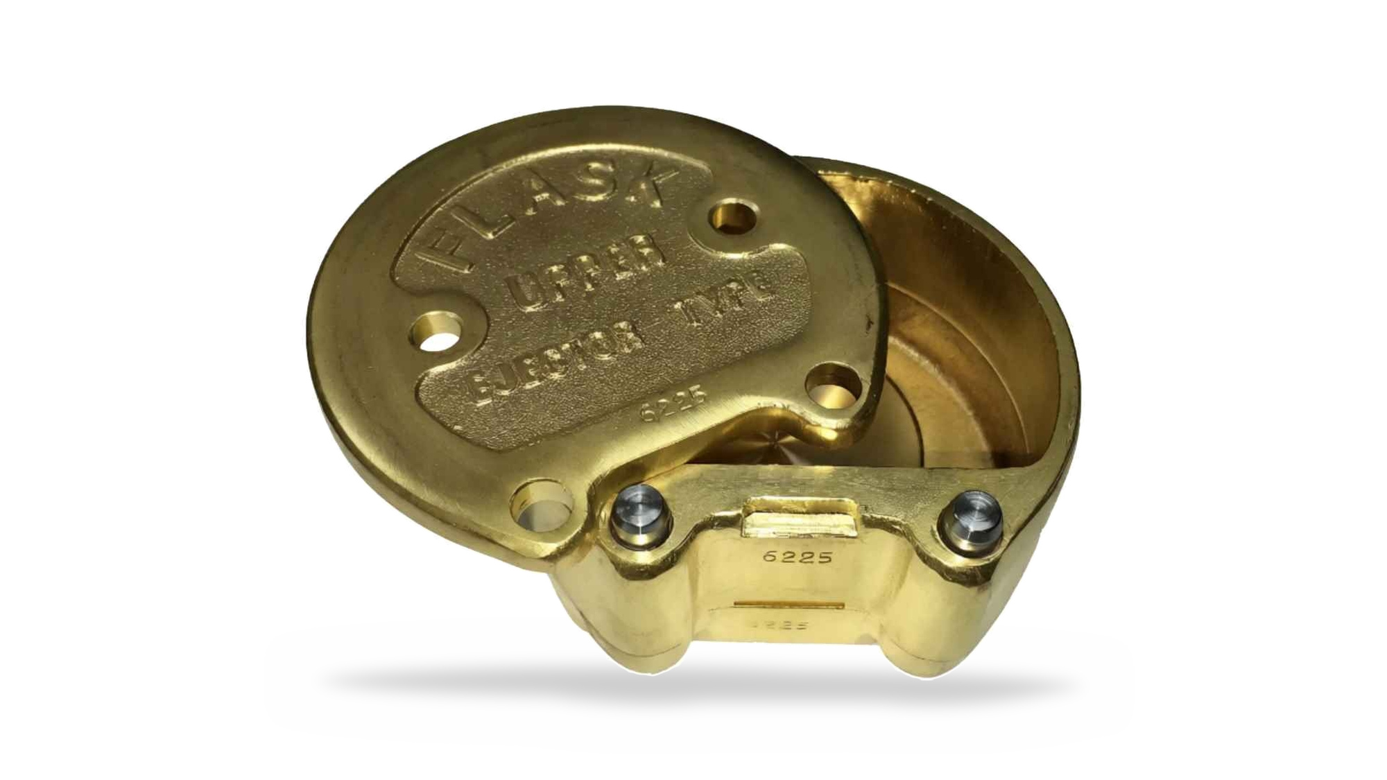 BESQUAL - Denture Flask (Bronze) Upper Flask - Ejector Type - # 611-120