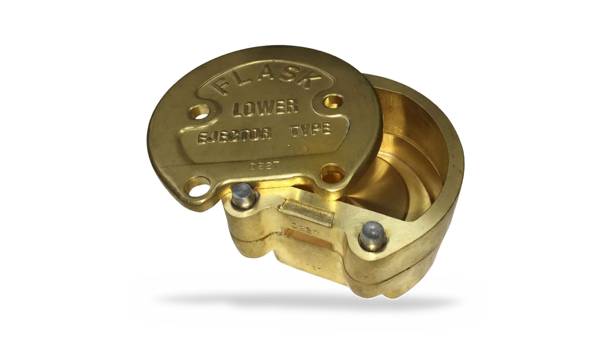 BESQUAL - Denture Flask (Bronze) Lower Flask - Ejector Type - # 611-220
