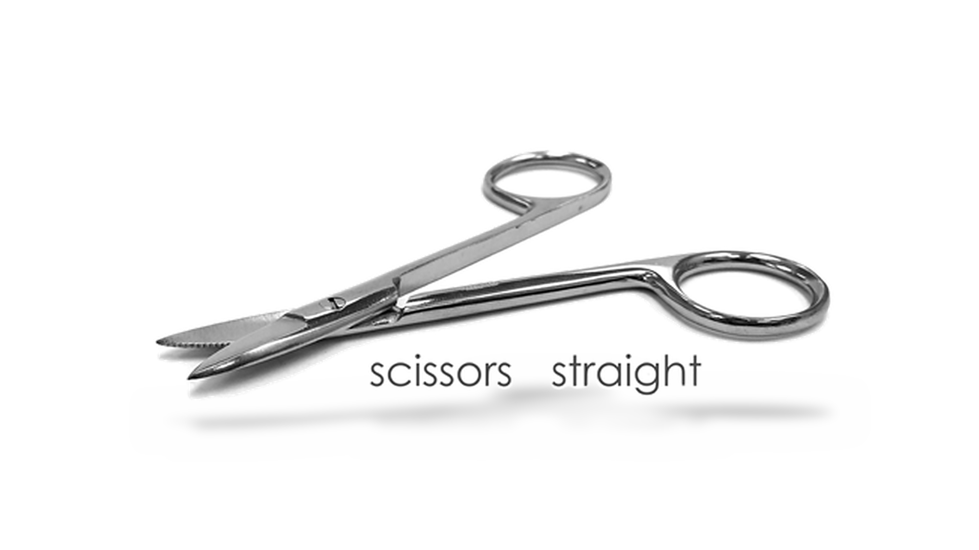 BESQUAL - Scissors Straight - Stainless Steel (4.25 in) - # 781-002