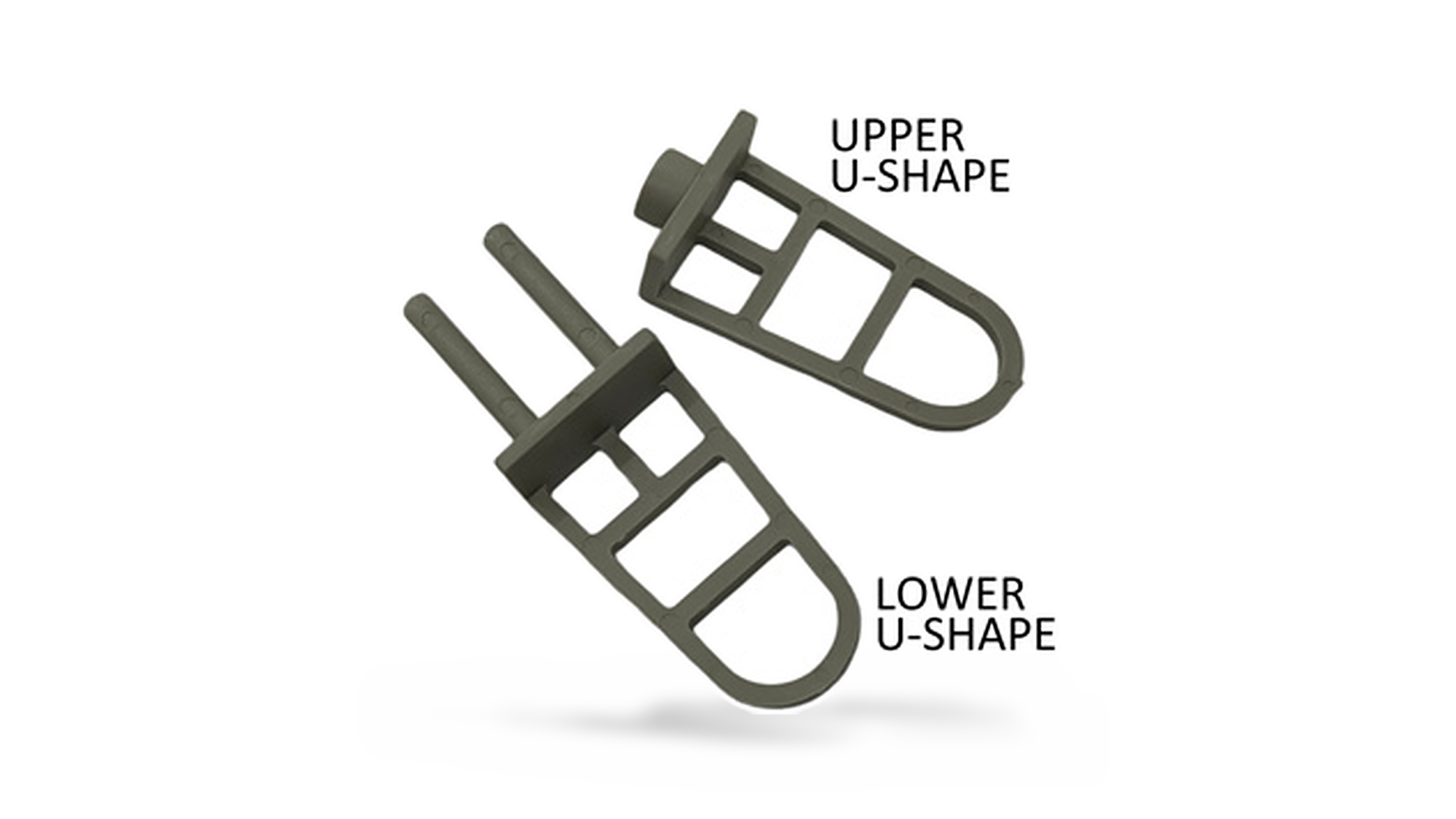 BESQUAL - PS Disposable Articulator (U-TYPE) - Lower Attachment Only (Lower U-Shape) - # 610-305