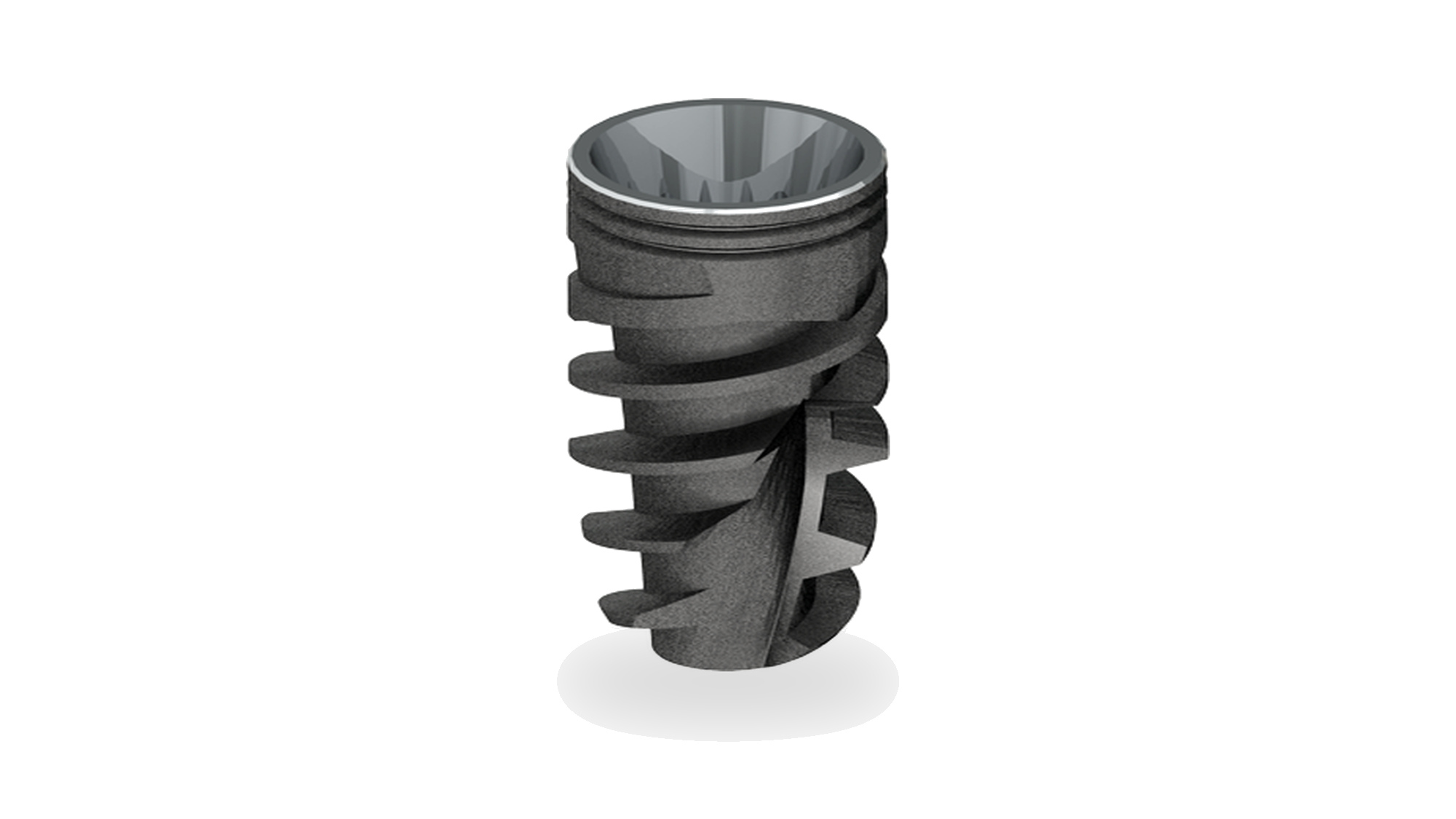 IBO Odontit -  - Implant Fixture 4.3D x 10mm Conical REACTIVE RP ( 4.3mm ) WP ( 5.0mm ) (4.3mm) - Roughed and Etched surface - # RA4310