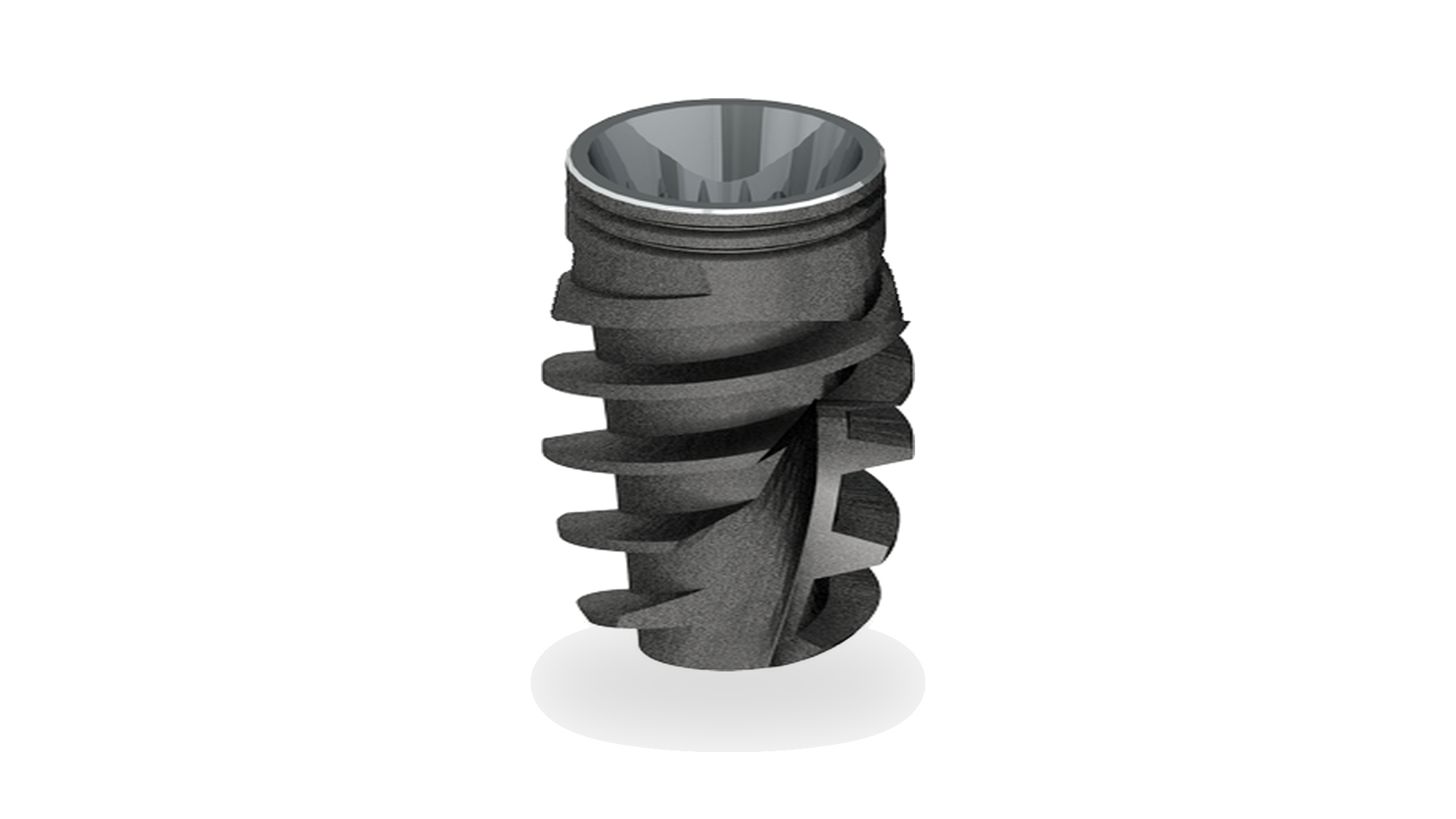 IBO Odontit -  - Implant Fixture 5.0D x 10mm Conical REACTIVE RP ( 4.3mm ) WP ( 5.0mm ) (4.3mm) - Roughed and Etched surface - # RA5010