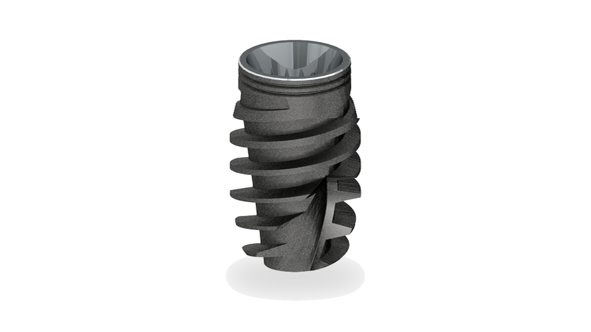 IBO Odontit -  - Implant Fixture 5.0D x 11,5mm Conical REACTIVE RP ( 4.3mm ) WP ( 5.0mm ) (4.3mm) - Roughed and Etched surface - # RA5011