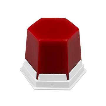 GEO Classic Cervical and undercut wax, red-transparent