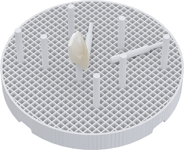 Honeycomb-Stand-with-10-Ceramic-Pins
