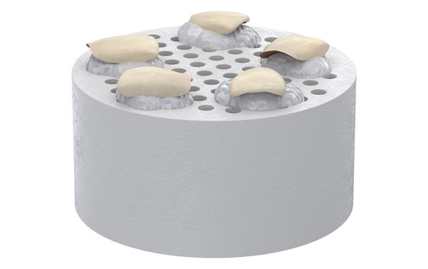 Honeycomb Ceramic Veneer Stand