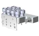 Tool changing magazine