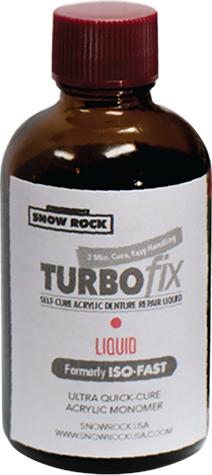 TurboFix Liquid Only - Use with both Base and Tooth Powders