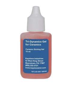 Keystone Industries KEYSTONE - Ceramic Etching Gel 15ml 5920840 - ( Fluor-hydric acid )